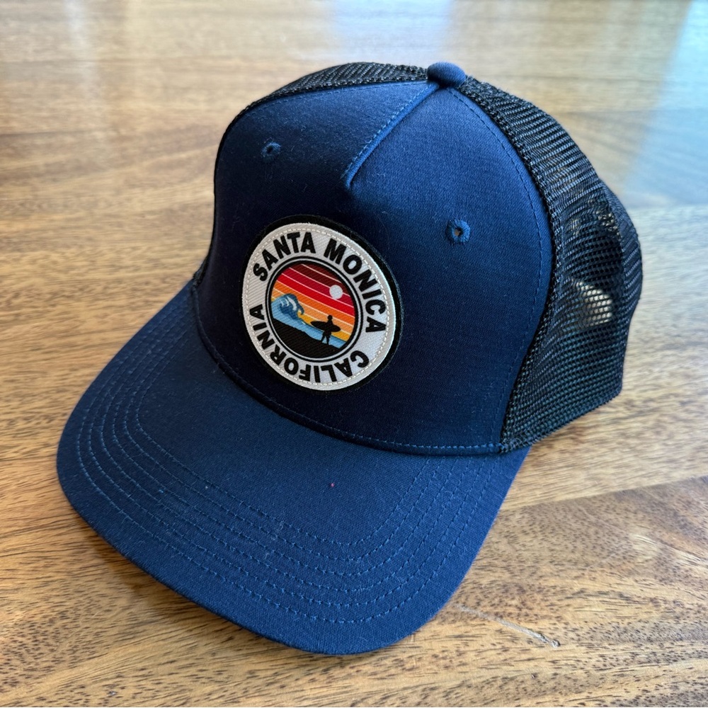 Santa Monica California Trucker Hat